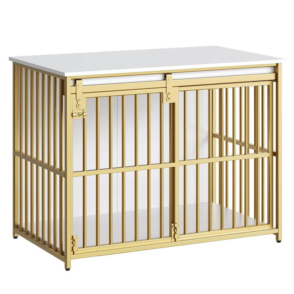 HOOBRO Dog Crate Furniture decorative front panels elevate aesthetics and comfort