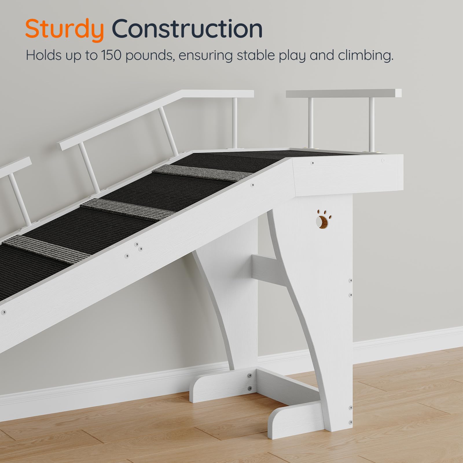HOOBRO Dog Ramp assembly steps simplify setup for quick use.