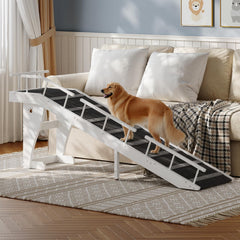 HOOBRO Dog Ramp metal frame and base ensure a sturdy daily-use ramp.