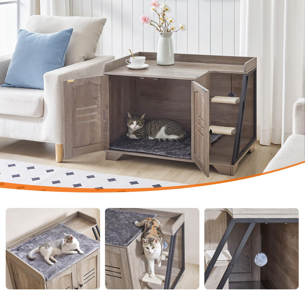 HOOBRO rechargeable LED light—three-color modes set mood or aid in cleaning.