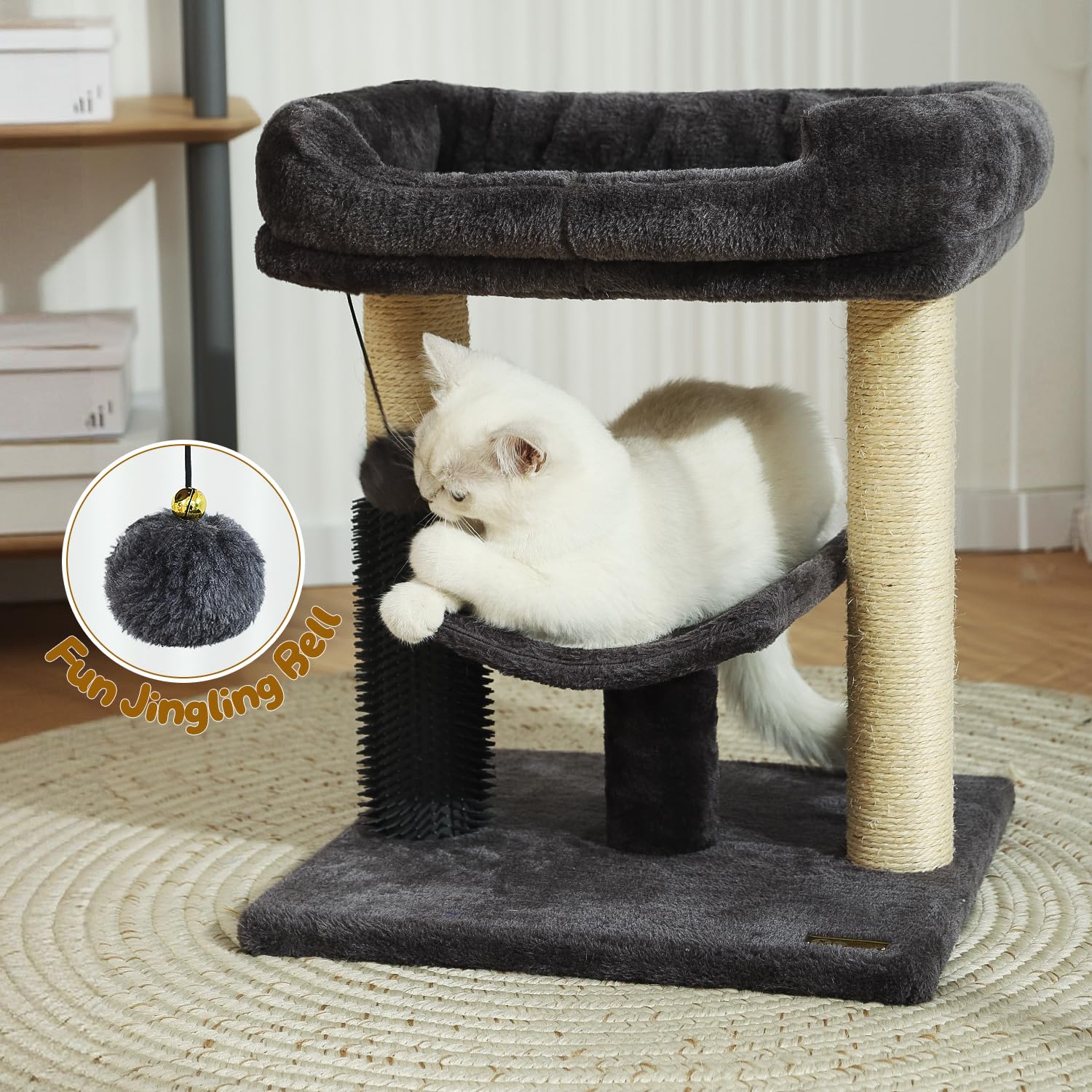 HOOPET smoky-grey finish reflects modern style that blends with decor