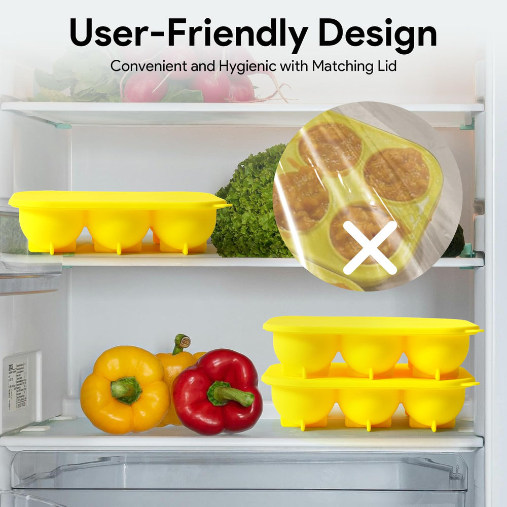 HooYiYuuX BPA-free silicone mold is durable and dishwasher-safe