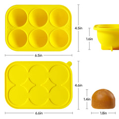 HooYiYuuX silicone mold with lid simplifies cleanup after making pup treats