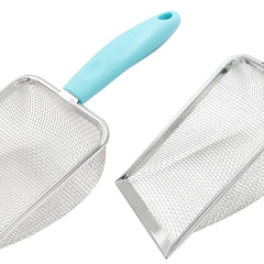 Hordion cat litter scoop ergonomic handle promises comfortable scooping sessions.