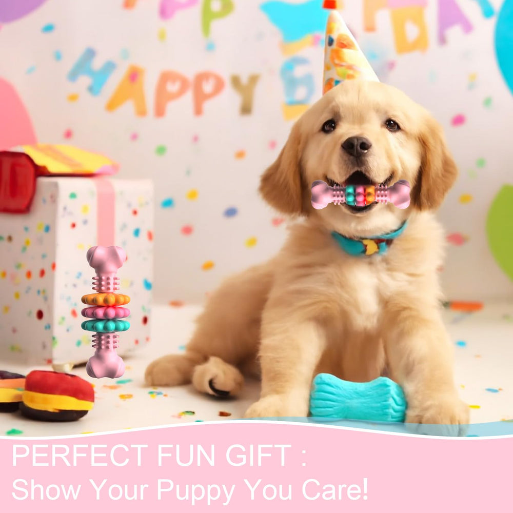 HORIBND Puppy Chew Toy - gift-ready for new puppy households and teething pups.