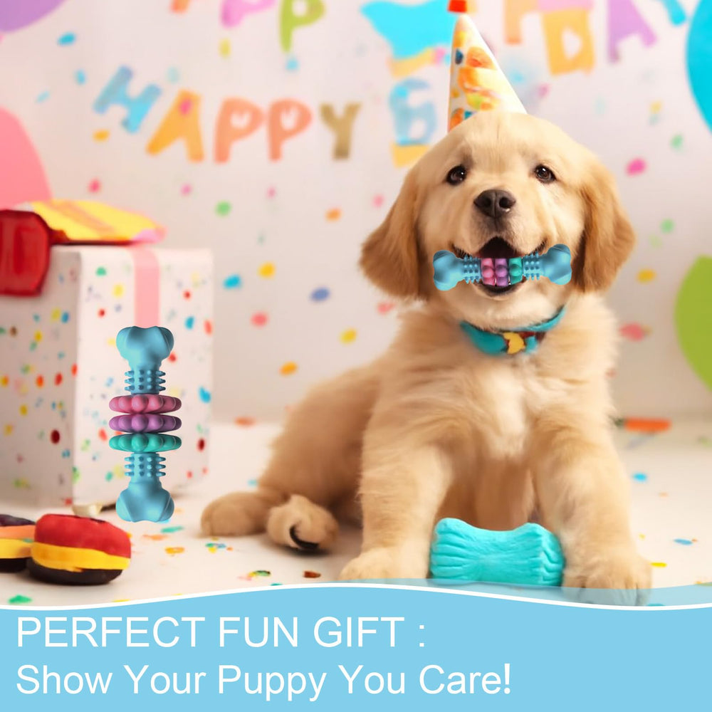 HORIBND puppy chew toy safe non-toxic material for worry-free chewing.