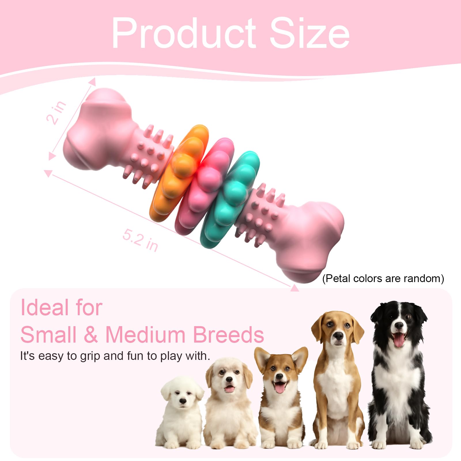 HORIBND Puppy Chew Toy designed for small and medium breeds during playtime.