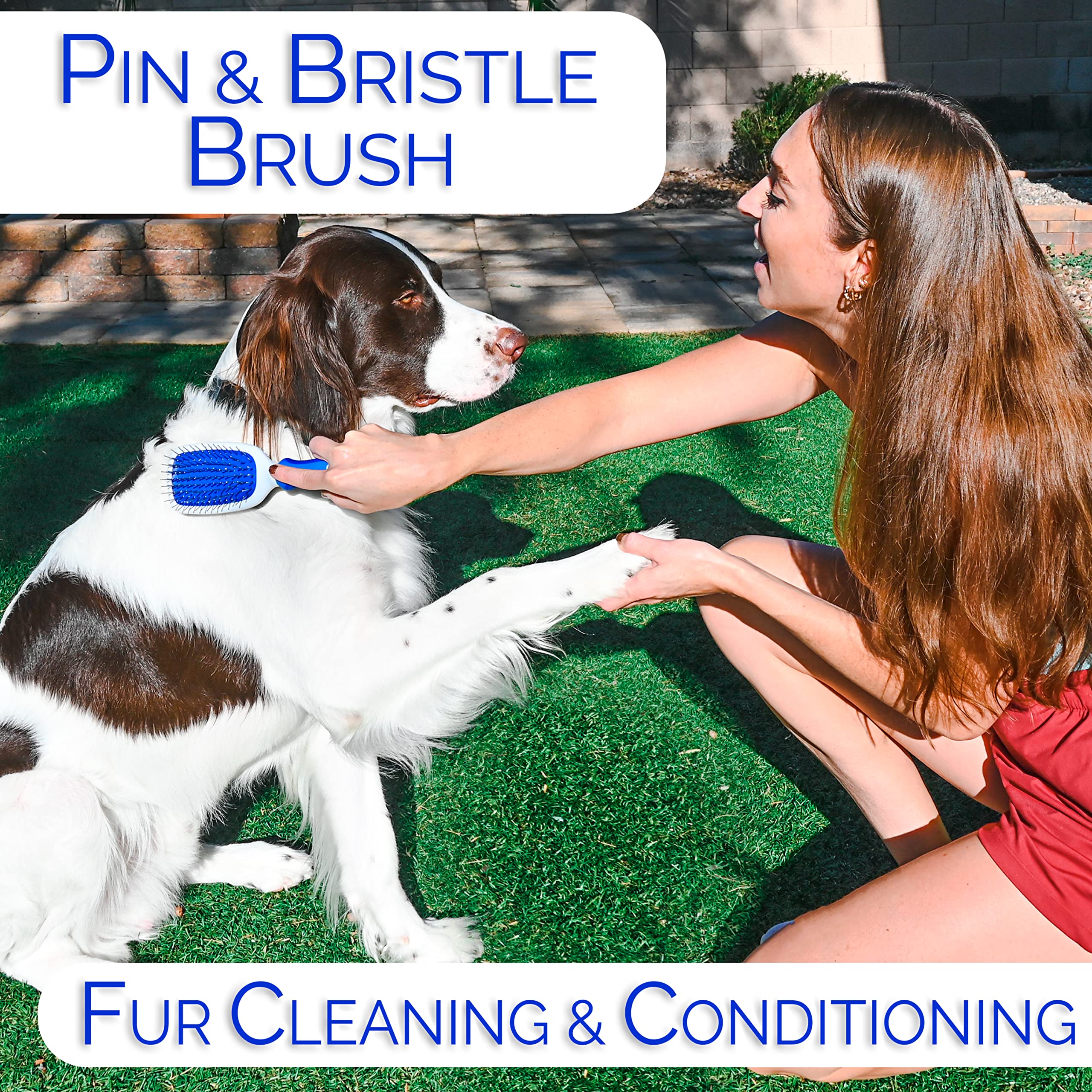 Horicon Pet dematting-razor-comb tackles stubborn mats with careful strokes.