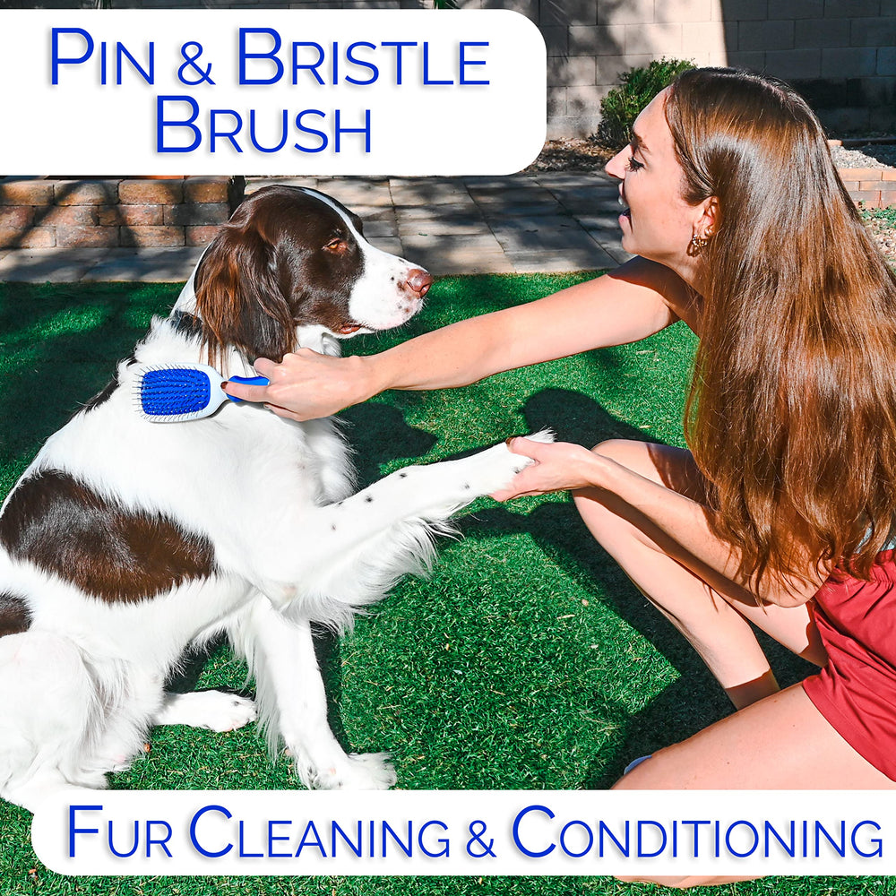 Horicon Pet dematting-razor-comb tackles stubborn mats with careful strokes.