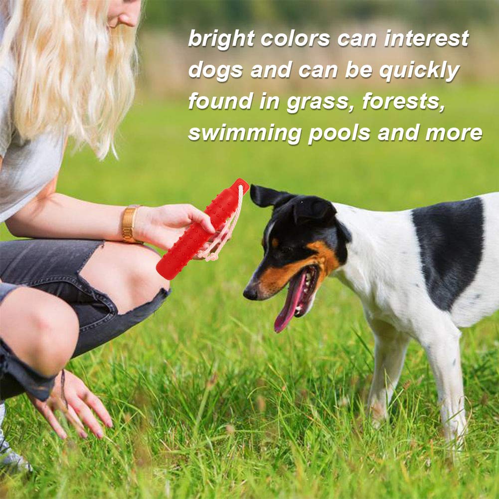 Horolas dog float toy fetch-throw capability enables precise throws for lake or yard play.