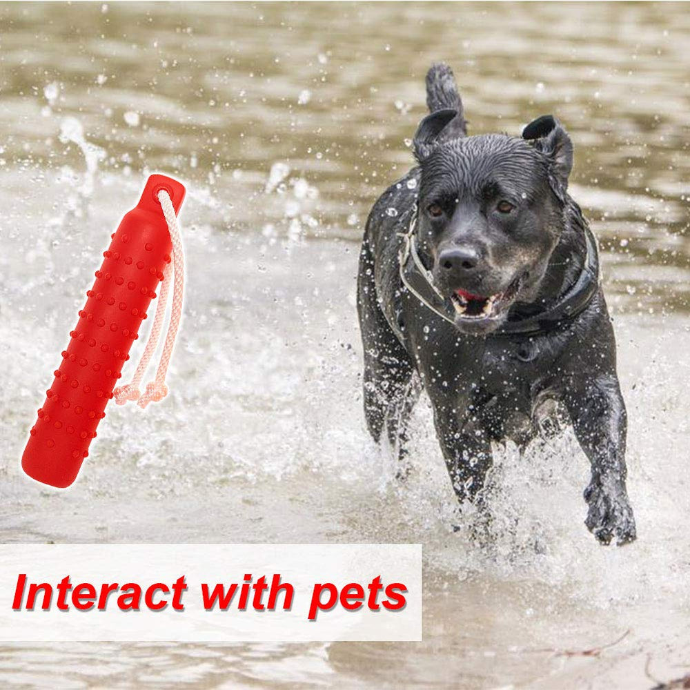 Horolas dog float toy interactive-games feature promotes activity without aggressive chewing.