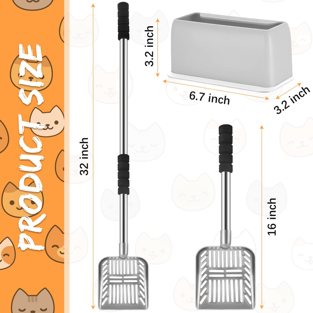 Hortsun stainless steel scoop close-up shows durability and rust resistance.