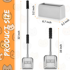 Hortsun stainless steel scoop close-up shows durability and rust resistance.