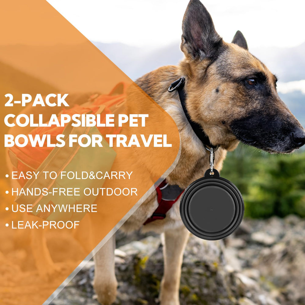 HOSCAPE leakproof dog bowl made from TPE to prevent spills.