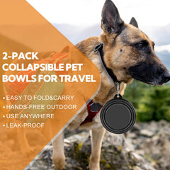 HOSCAPE leakproof dog bowl made from TPE to prevent spills.
