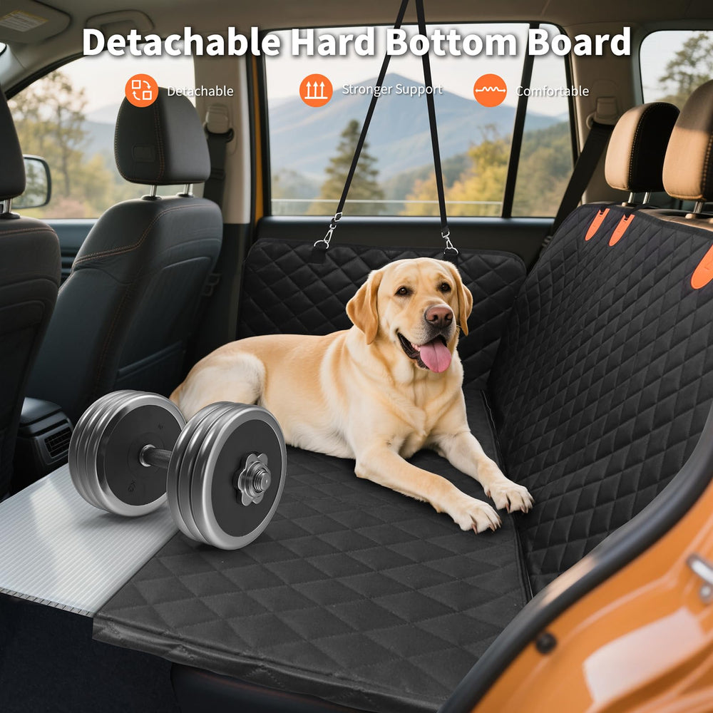 HOTEAGLE easy installation image shows quick back-seat setup.