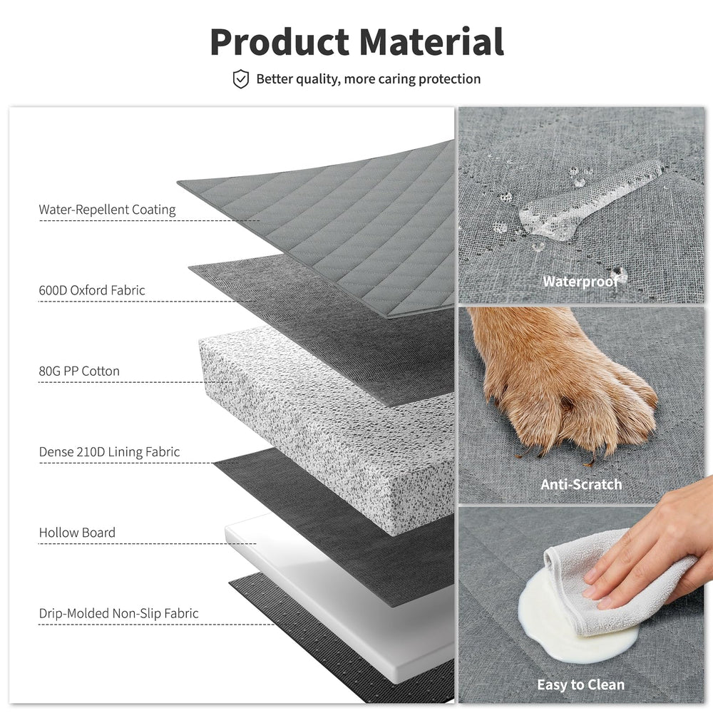HOTEAGLE upgraded-waterproof-material resists spills and wipes clean after muddy outings.