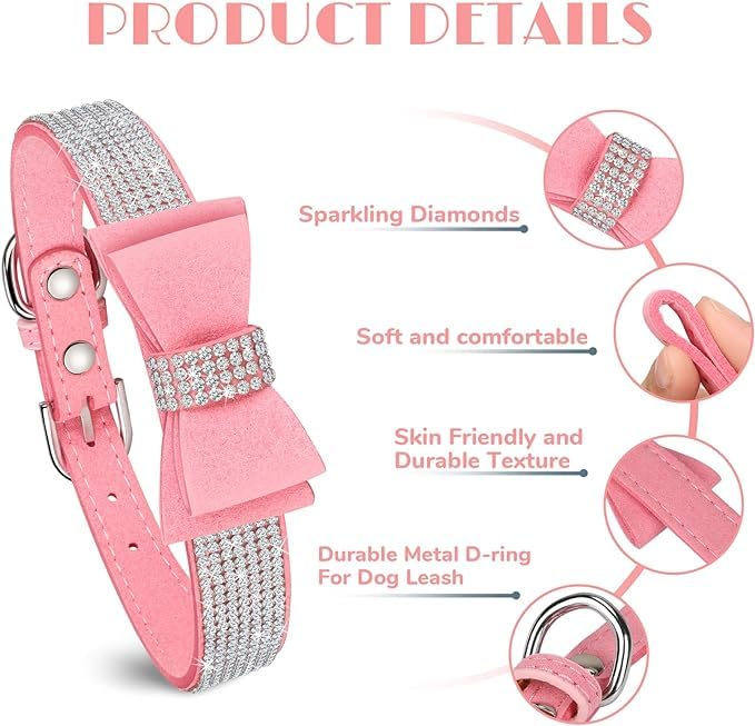 Hotlion adjustable size chart collar shows versatile fit for small pets.