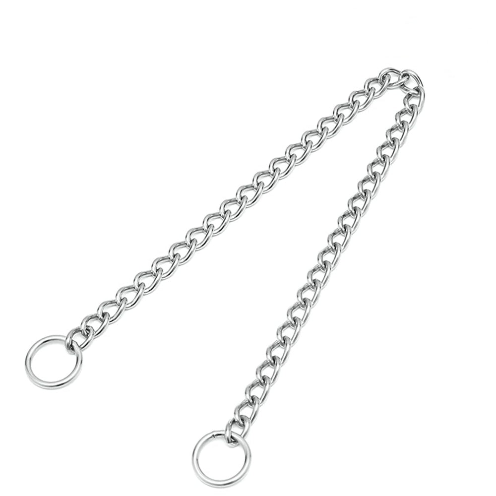 Hotlion choke collar puppy-to-large-fit guide highlights versatile sizing.