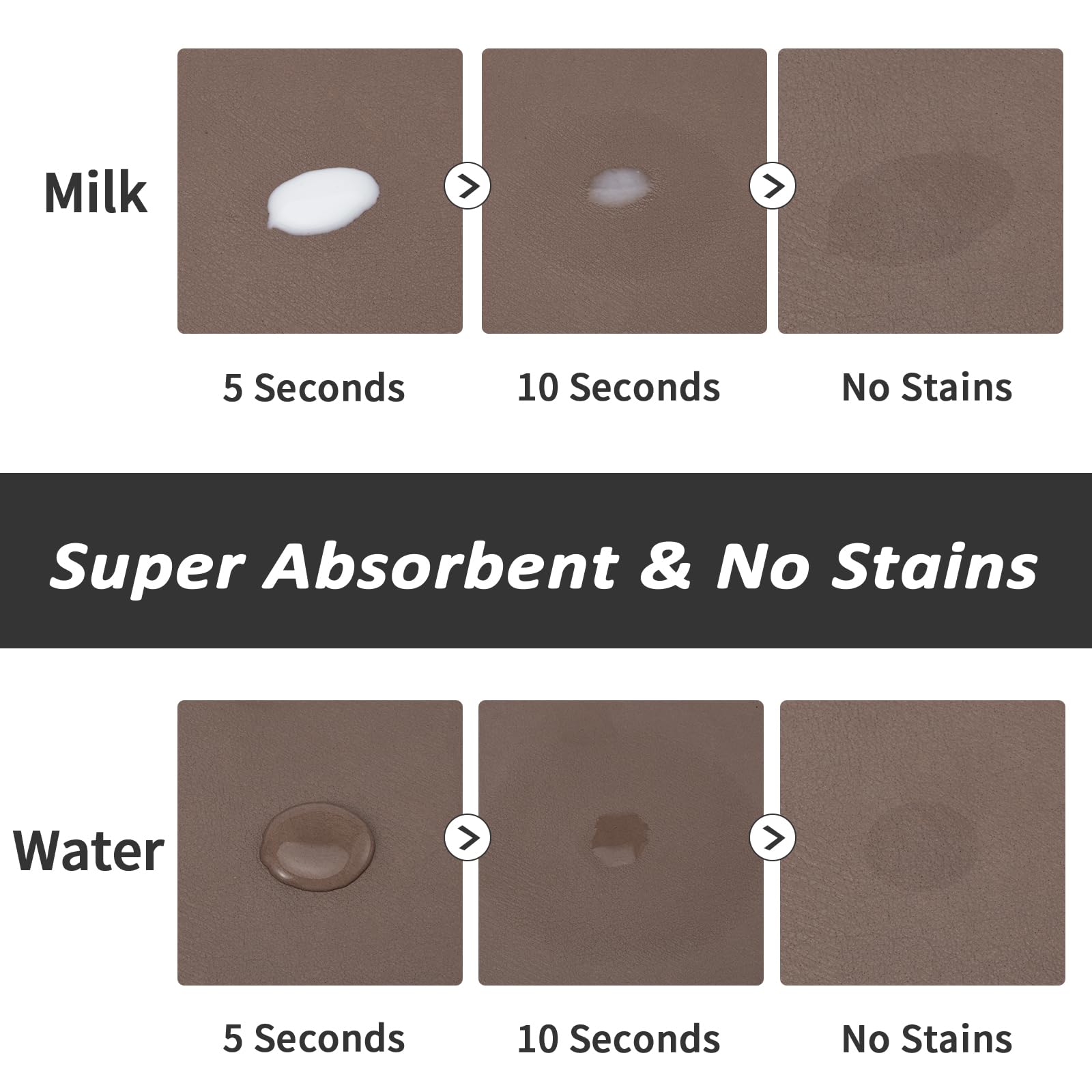 HotLive dog food mat demonstrates no-stain PU surface hiding spills