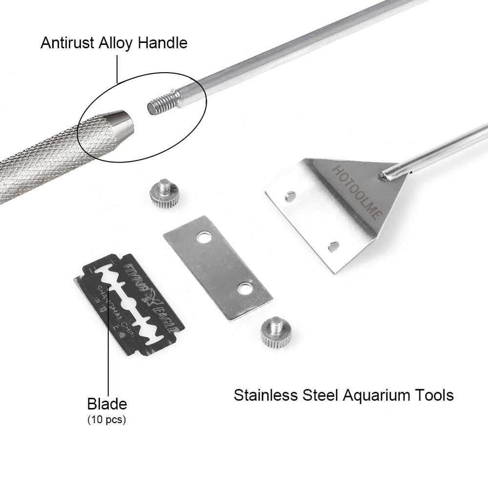 HOTOOLME replacement blades extend scraper life for ongoing maintenance