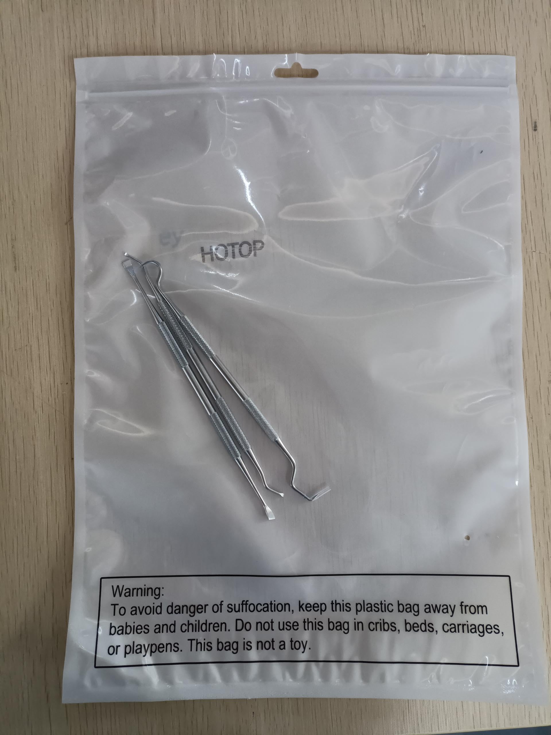 Hotop dog dental tools safety note aiding safe at-home use for pet owners