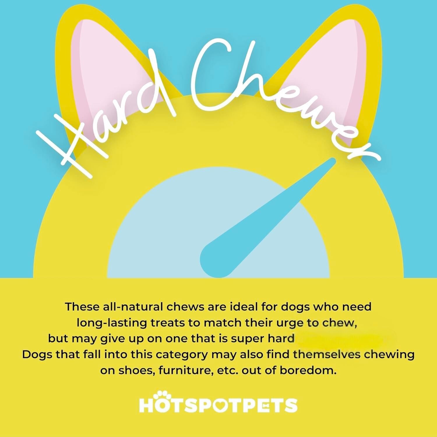 Indoor outdoor use allowed; Hotspot Pets deer antler chews stay durable and clean