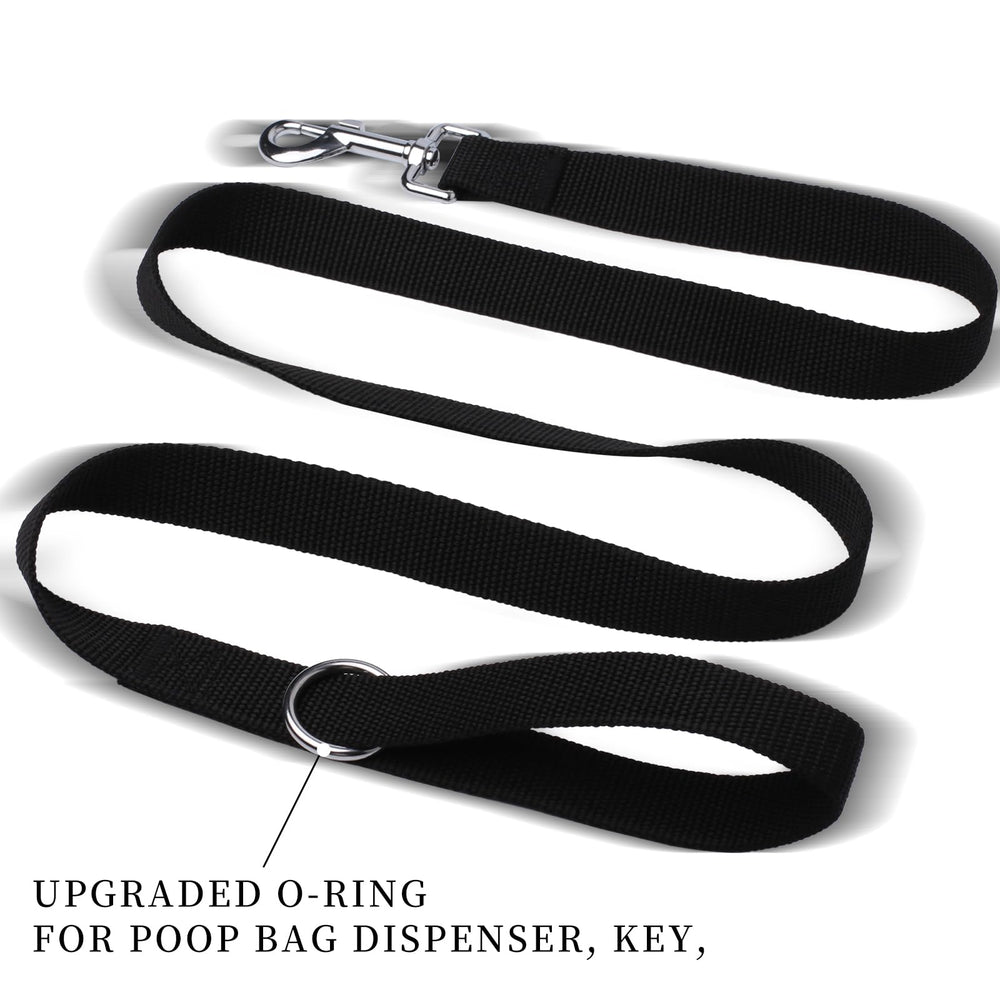 HOUGAK nylon leash with quick-snap hook for fast attachment