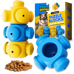 HOUNDGAMES dog puzzle toy level-1 offers gentle challenge to engage new learners.