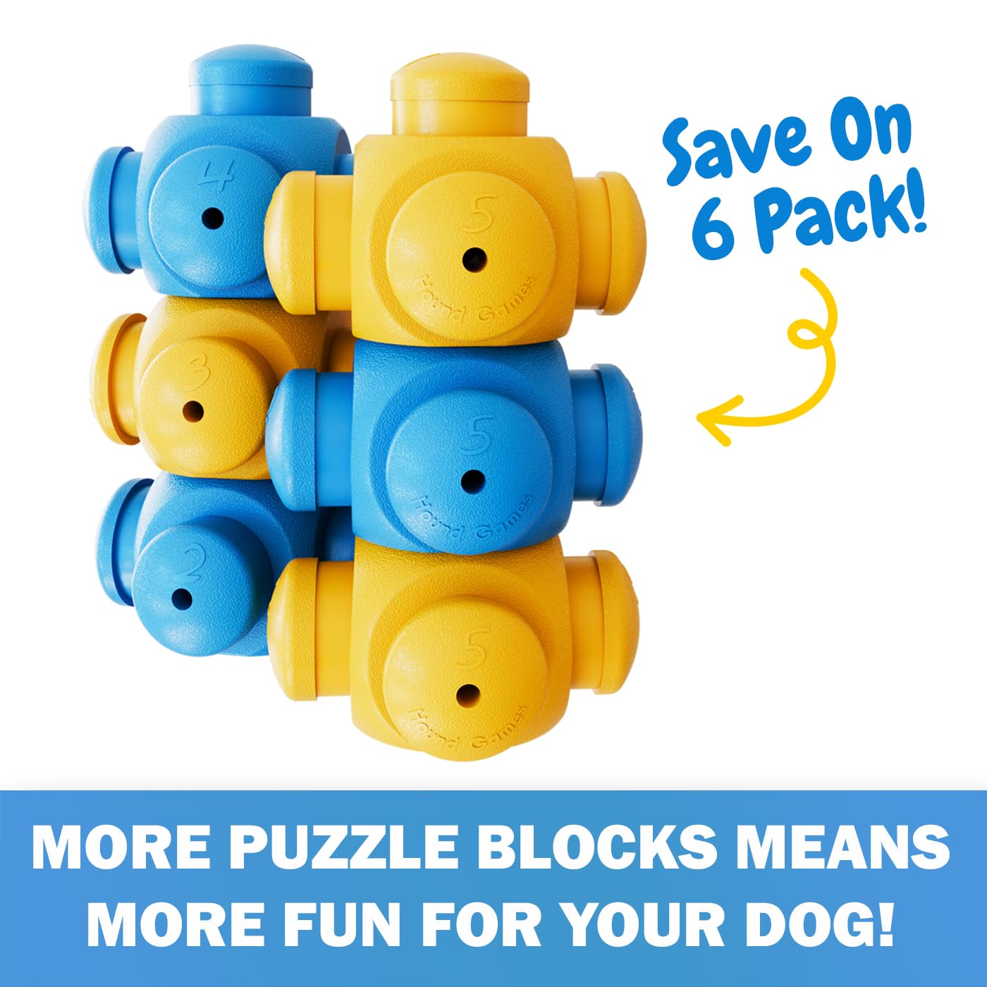 HOUNDGAMES dog puzzle toy level-5 delivers maximum mental workout for seasoned puzzle lovers.