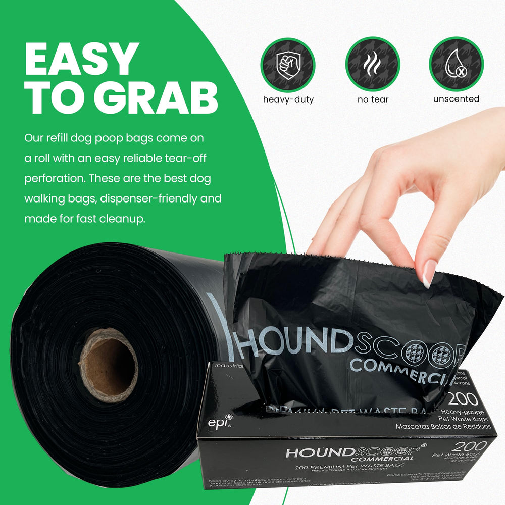 HOUNDSCOOP bulk refill bags suitable for residential facilities