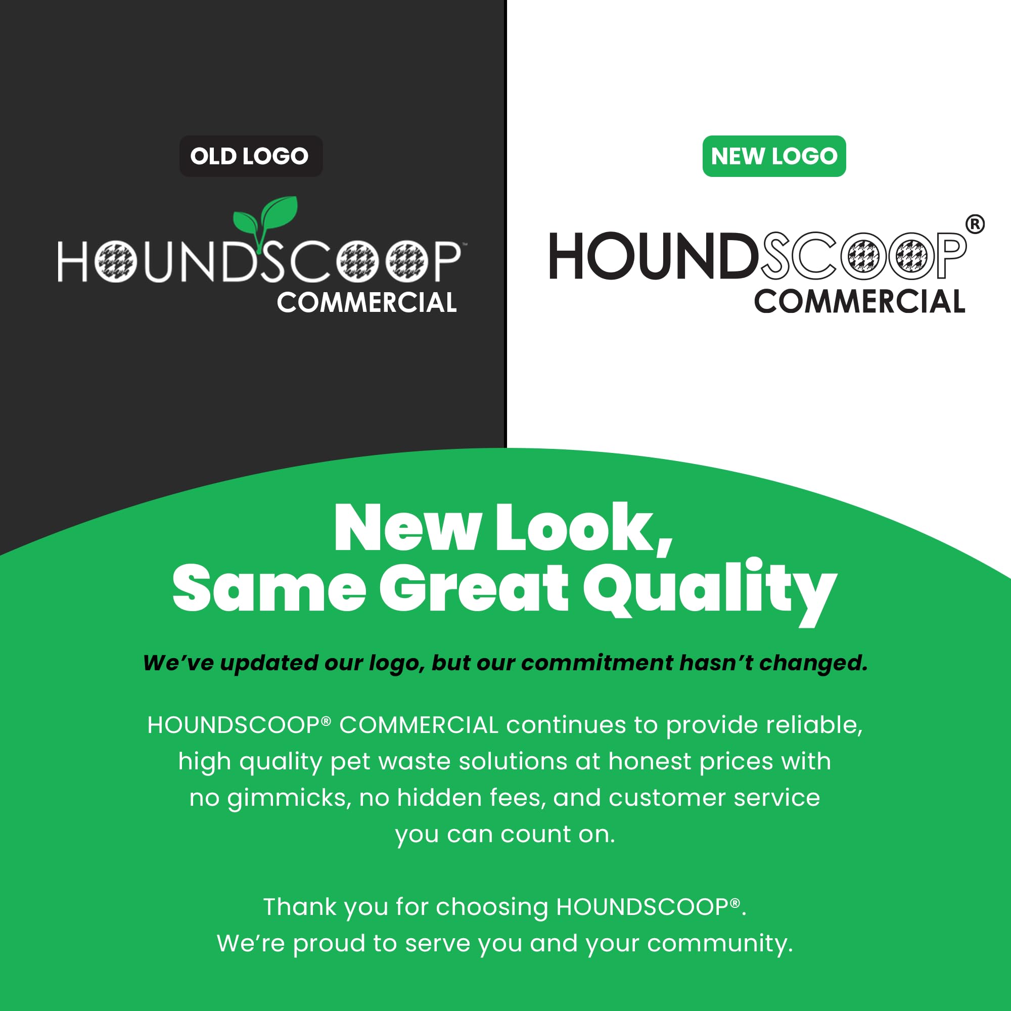 HOUNDSCOOP promise of easier pet cleanup for daily walks.