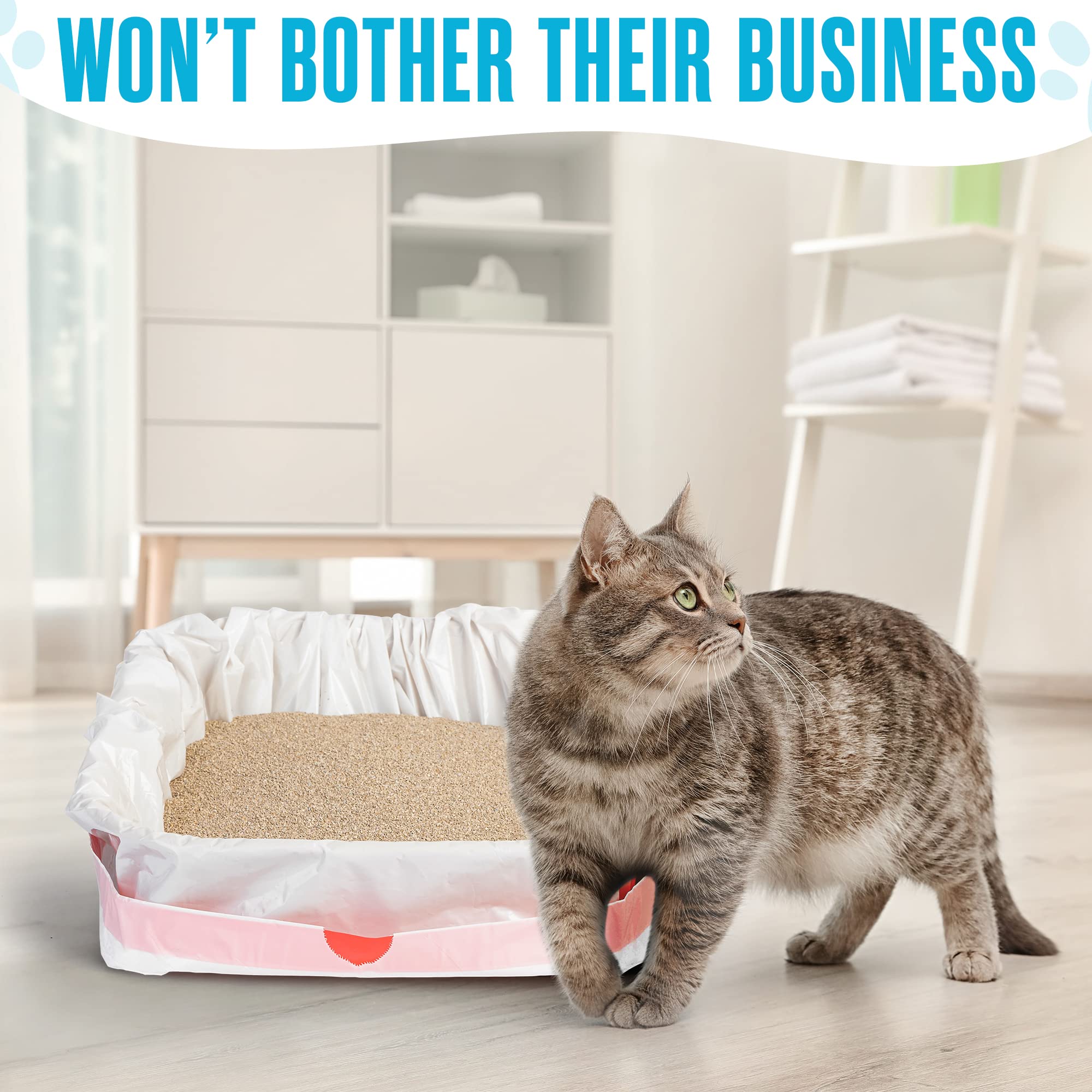 Houseables compost-friendly litter bag designed to break down after disposal.