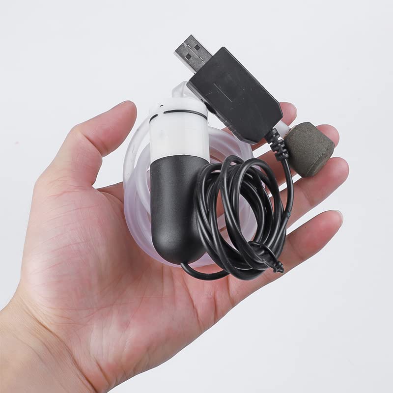HouseUp USB power-bank compatible air pump ready for portable use.