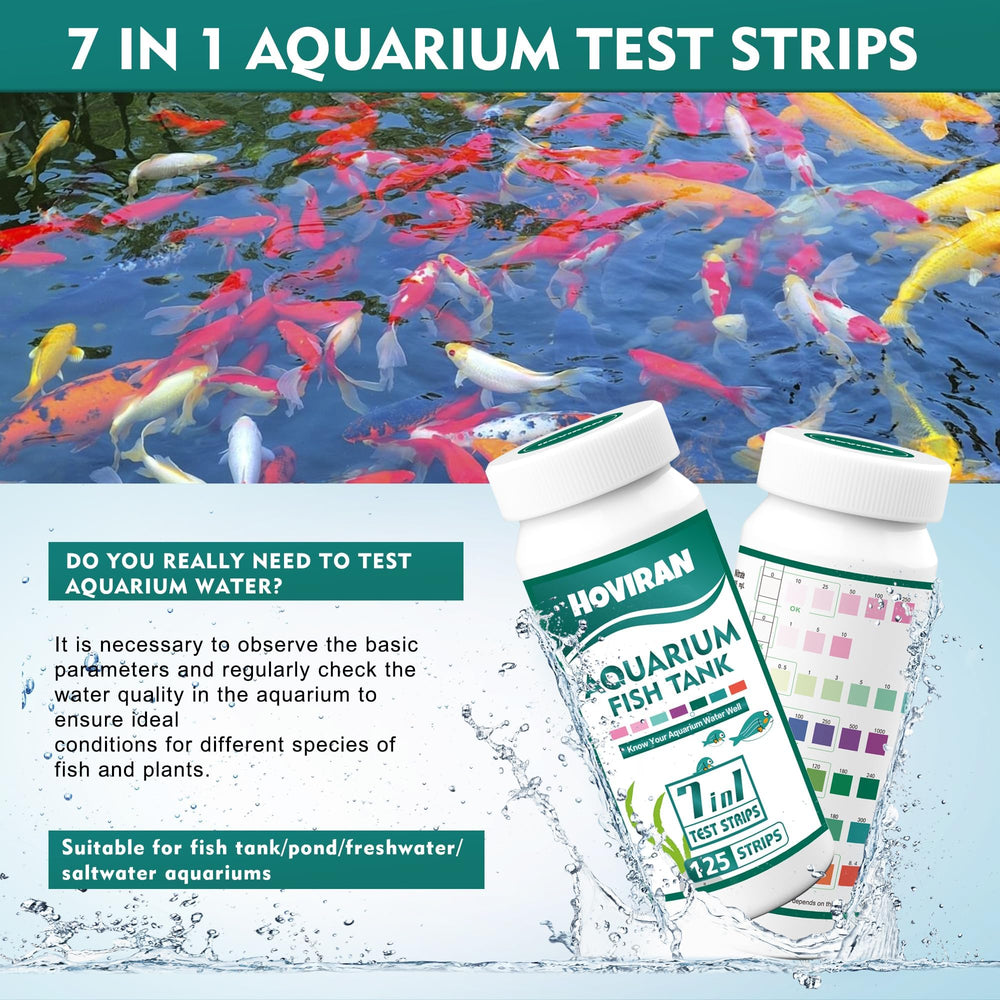 HOVIRAN convenient-quick-results image suggests routine monitoring for fish health.