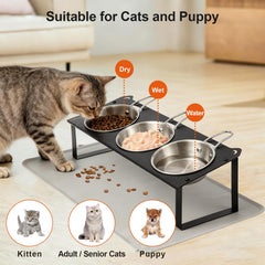 HOVNKUT silicone feeding mat keeps the feeding area tidy and contained