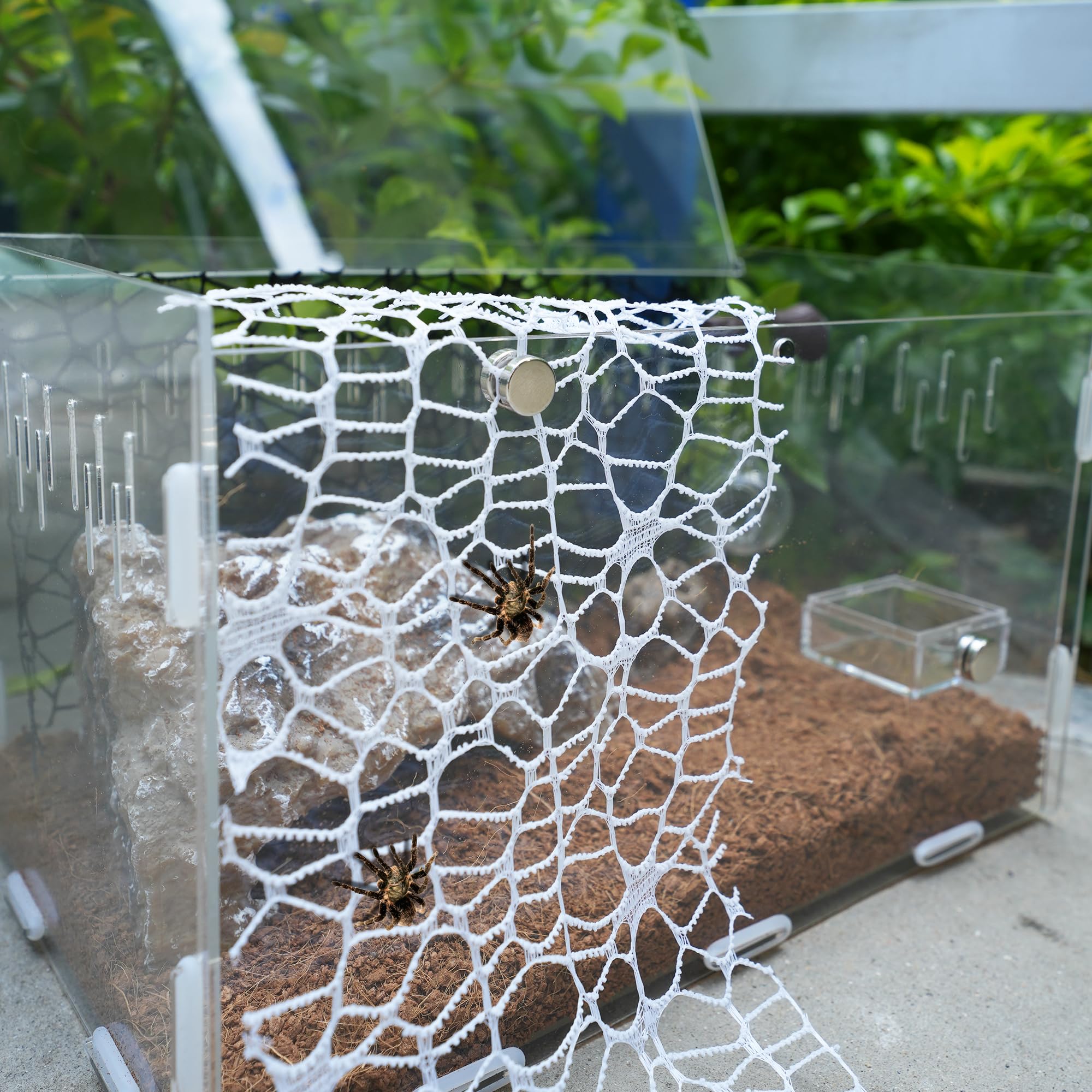 Howaukf jumping spider magnets enable quick repositioning without tools