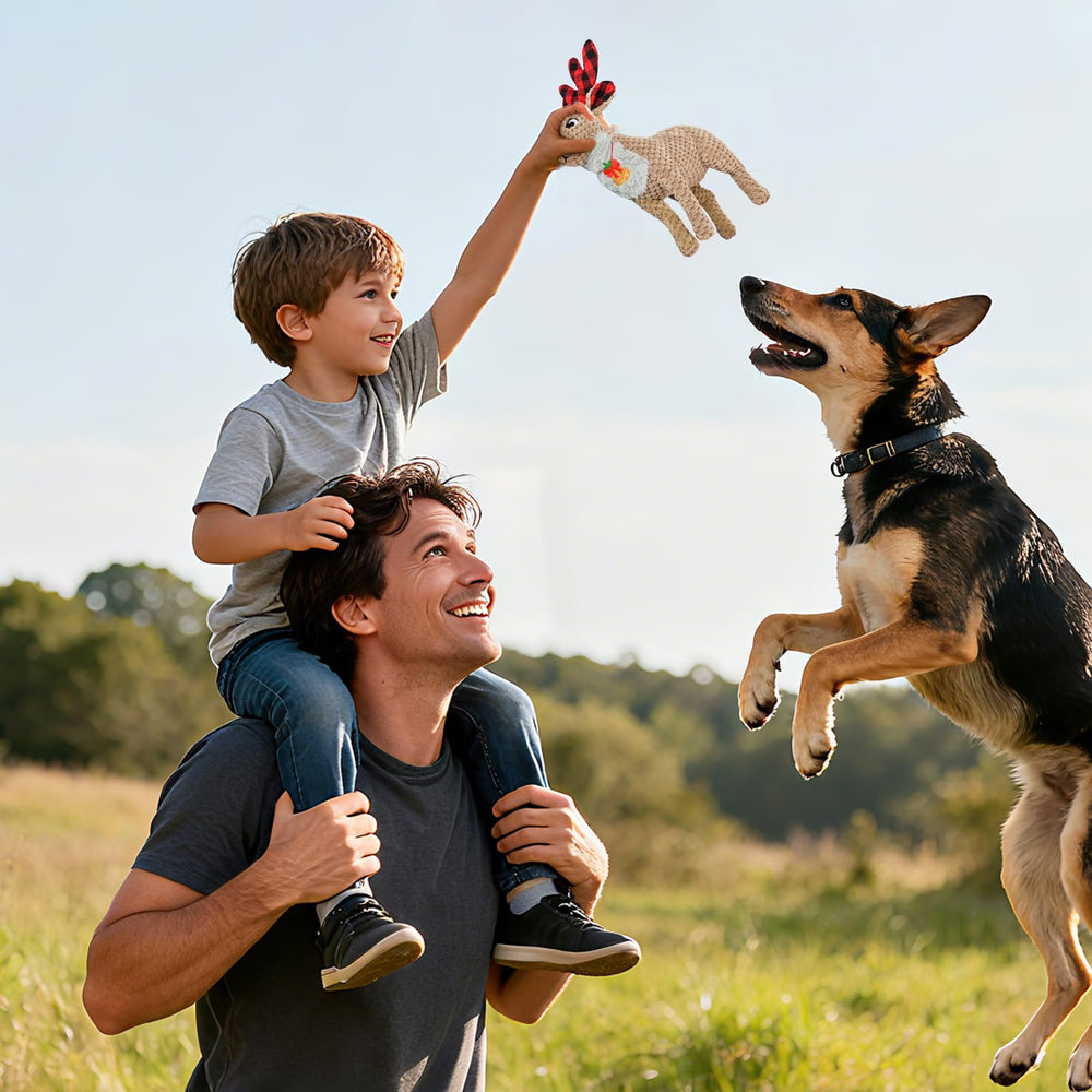 howaukf puppy dog toy boredom relief during training.