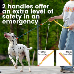 HOWGO Slip Lead 360-degree swivel prevents tangling and twists.