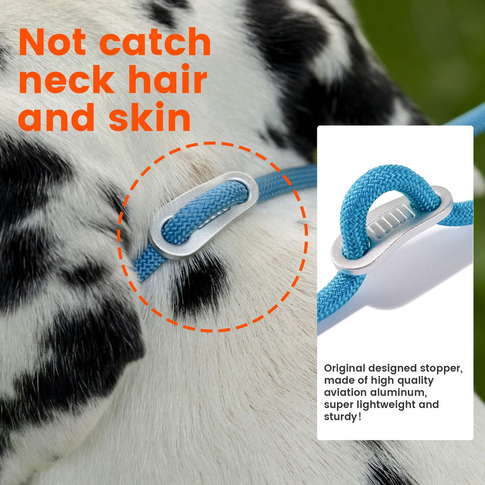 HOWGO Slip Lead aids no-pull training with adjustable loop restraint.