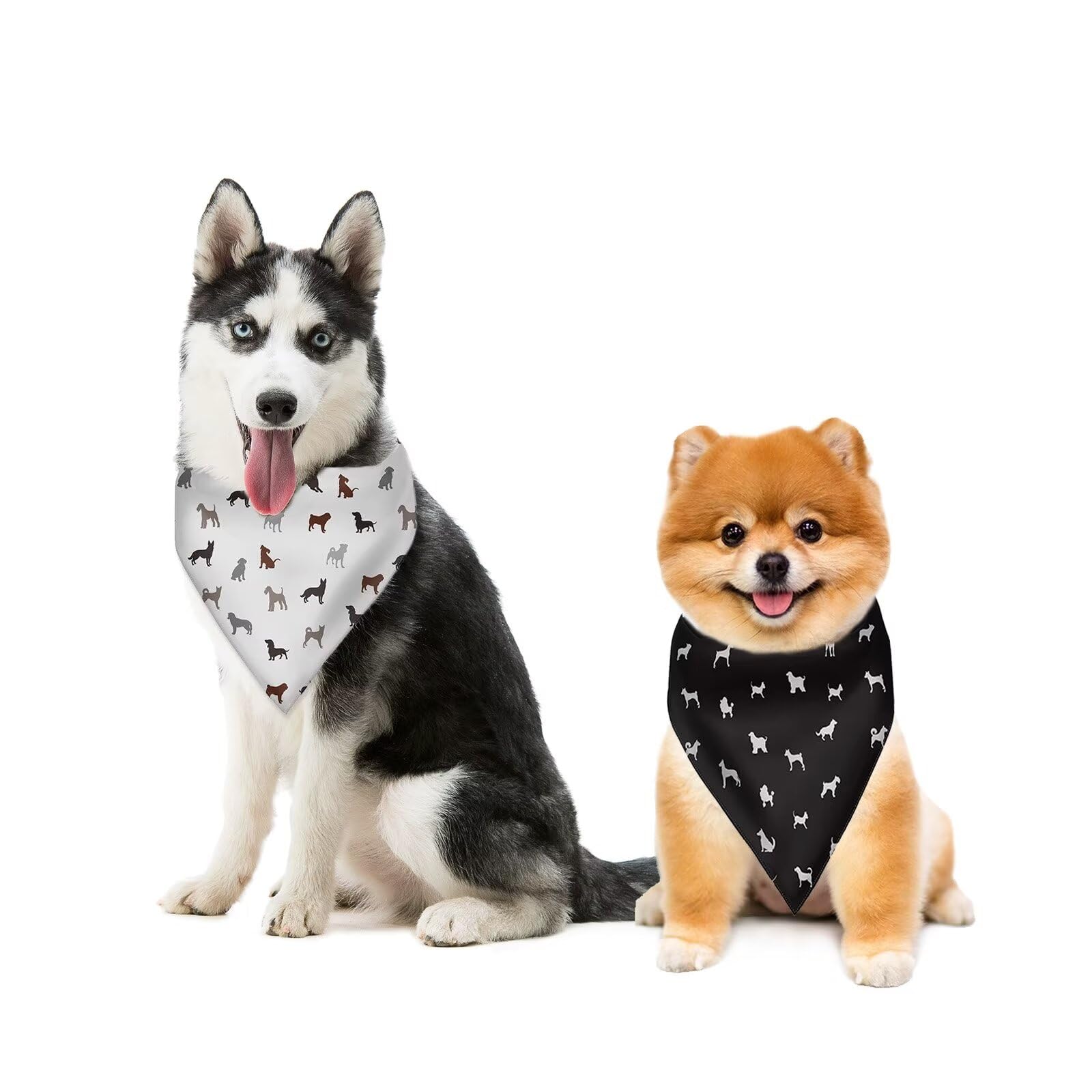 Howilath dog kerchief in outdoor wear for photo-ready moments