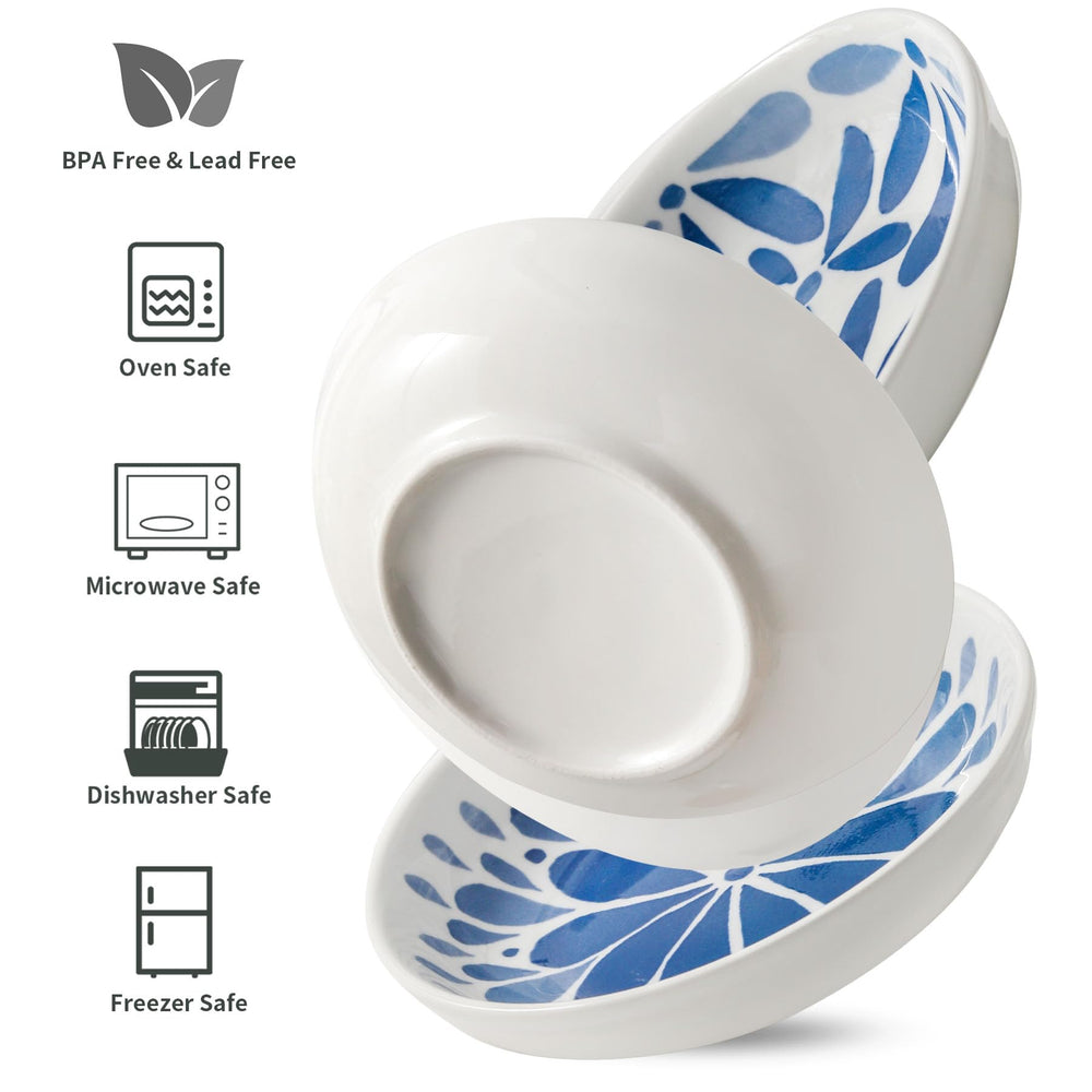 Howise cat bowls with stackable feature for space-saving storage