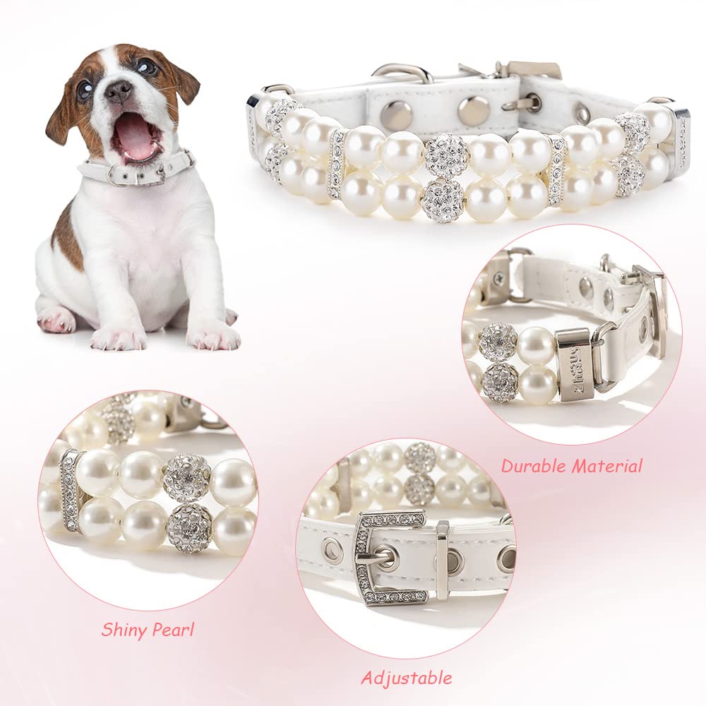 HOWWFALY PU leather collar inner soft fur provides comfortable all-day wear.