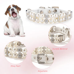 HOWWFALY PU leather collar inner soft fur provides comfortable all-day wear.