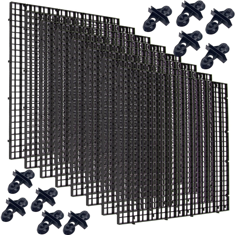 Hoypeyfiy bottom divider tray laid out at 30x30 cm for organized zones