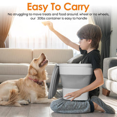 HOYTAMDAR pet food scoop and small container for servings