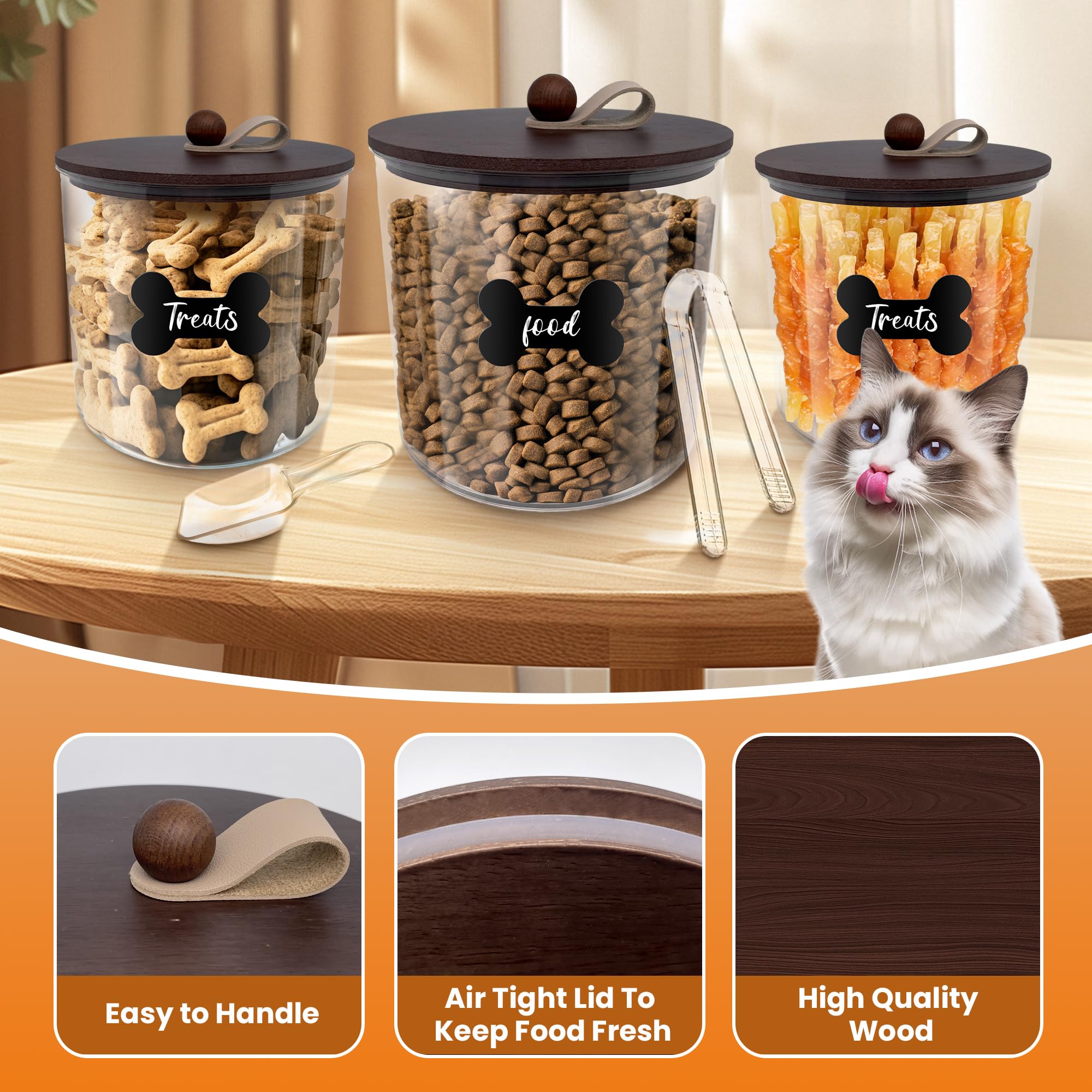 HOYTAMDAR labels and pens help distinguish foods at a glance.