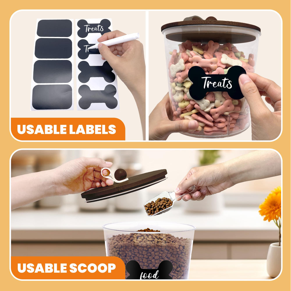 HOYTAMDAR included scoops and tong aid precise portioning.