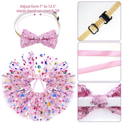 hoyuwak birthday hat on a dog for cute party moments