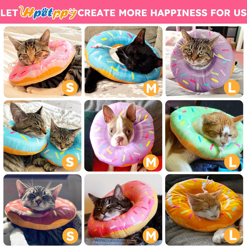 Hpetppy donut collar is lightweight for naps and daily wear